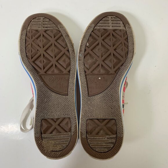 Converse Women’s Pink Sheep Print Low Top Sneakers Size 6 - Picture 8 of 8